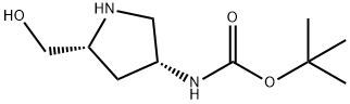 N-[(3R,5R)-5-(羟甲基)-3-吡咯烷基]氨基甲酸叔丁酯