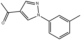 1-[1-(3-METHYLPHENYL)-1H-PYRAZOL-4-YL]ETHANONE