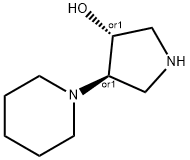 trans-4-(1-piperidinyl)-3-pyrrolidinol(SALTDATA:2HCl)