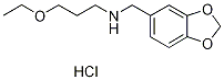 苯并[1,3]二氧杂环戊烯-5-基甲基-(3-乙氧基丙基)-胺盐酸盐