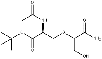 N-Acetyl-S-[2-aMino-1-(hydroxyMethyl)-2-oxoethyl]-L-cysteine-1,1-diMethylethyl Ester