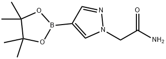 4-(4,4,5,5-TETRAMETHYL-1,3,2-DIOXABOROLAN-2-YL)-1H-PYRAZOLE-1-ACETAMIDE