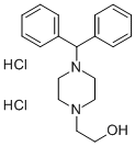 1-二苯甲基-4-(2-羥乙基)哌嗪二鹽酸鹽