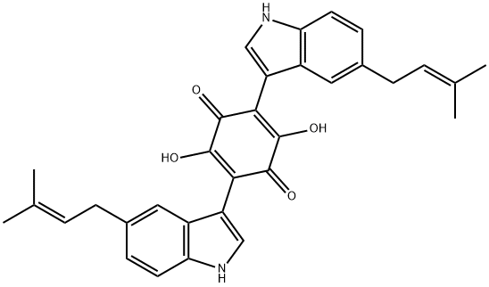 Cochliodinol,fromChaetomiumglobosum.