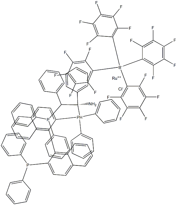 氯[(R)-2,2′-双(二苯基膦基)-1,1′-联萘)][(1R,2R)-2-(二苯基膦基)-1,2-二苯基乙胺]钌(II)