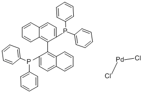 [(R)-(+)-2,2′-双(二苯基膦)-1,1′-联萘]二氯化钯