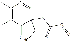 5-Acetoxymethyl-2,3-dimethyl-4-chloropyridine N-oxide