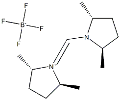 (2R,5R)-1-{[(2R,5R)-2,5-二甲基吡咯烷-1-基]亚甲基}-2,5-二甲基吡咯烷鎓 四氟硼酸盐