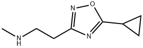 2-(5-cyclopropyl-1,2,4-oxadiazol-3-yl)-N-methylethanamine(SALTDATA: HCl)