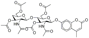 4-Methylumbelliferyl 4-Deoxy–D-chitobiose Peracetate