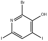 2-溴-4,6-二碘-3-羟基吡啶