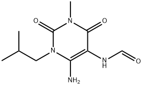 4-Amino-5-formylamino-3-isobutyl-1-methylpyrimidine-2,6-dione