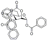 4-Deoxy-4-fluoro-1,2,3,6-tetra-O-benzoyl-α-D-mannose