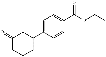 ETHYL 4-(3-OXOCYCLOHEXYL)BENZOATE