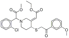 trans-Clopidogrel-MP Ethyl Ester Derivative
(Mixture of DiastereoMers)