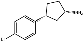 (1S,3R)-3-(4-BroMophenyl)cyclopentanaMine