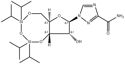 1-[3,5-O-[1,1,3,3-Tetrakis(1-Methylethyl)-1,3-disiloxanediyl]-β-D-ribofuranosyl]-1H-1,2,4-triazole-3-carboxaMide