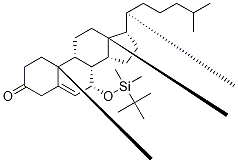 (7alpha)-7-叔-丁基二甲基硅烷基氧基-胆甾-5-烯-3-酮