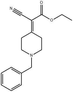 ETHYL 2-(1-BENZYL-4-PIPERIDINYLIDENE)-2-CYANOACETATE