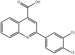 喹啉-4-羧酸,2-(3,4-二氯苯基)-