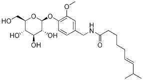 辣椒素-Β-D-吡喃葡萄糖苷