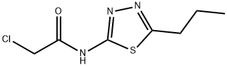 2-氯-N-(5-丙基-1,3,4-噻二唑-2-基)乙酰胺