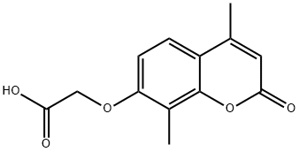 2-(4,8-二甲基-2-氧代-苯并吡喃-7-基)氧基乙酸