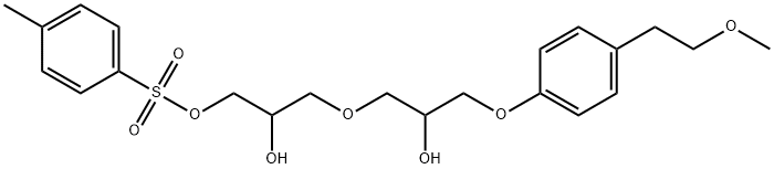 3-[2-Hydroxy-3-[4-(2-Methoxyethyl)phenoxy]propoxy]-1,2-propanediol 1-(4-Methylbenzenesulfonate)