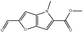 METHYL 2-FORMYL-4-METHYL-4H-FURO[3,2-B]PYRROLE-5-CARBOXYLATE