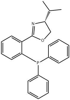 -(+)-2-[2-(二苯基磷)PHENYL]-4-(1-METHYLETHYL)-4,5-DIHYDROOXAZOLE