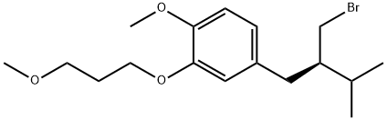 2-(3-甲氧基丙氧基)-4-((R)-2-(溴甲基)-3-甲基丁基)-1-甲氧基苯