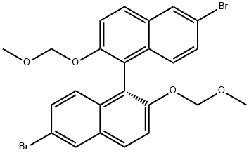 (R)-(+)-6,6`-二溴-2,2`-双(甲氧基亚甲氧基)-1,1`-联萘