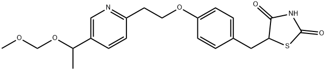 5-(4-(2-(5-(1-(MethoxyMethoxy)ethyl)pyridin-2-yl)ethoxy)benzyl)thiazolidine-2,4-dione