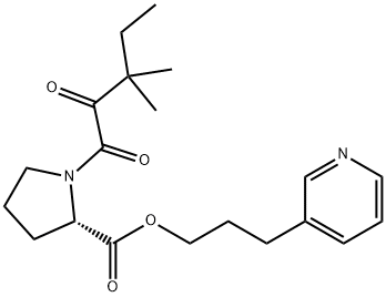 1-(1,2-二氧代-3,3-二甲基戊基)-L脯氨酸-(3-吡啶基)-丙酯