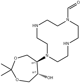 7-[(5R,6S)-6-Hydroxy-2,2-diMethyl-1,3-dioxepan-5-yl]-1,4,7,10-tetraazacyclododecane-1-carboxaldehyde