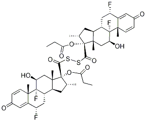 去氟甲基丙酸氟替卡松二硫化物