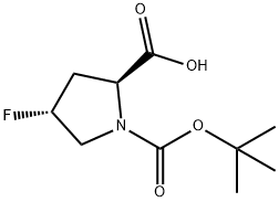 (2R,4S)-N-BOC-4-氟-D-脯氨酸