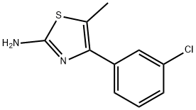 4-(3-氯苯基)-5-甲基-1,3-噻唑-2-胺