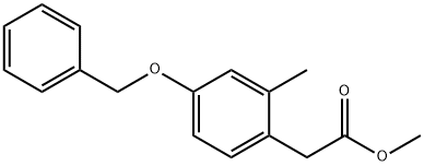 2-(4-(苄氧基)-2-甲基苯基)乙酸甲酯