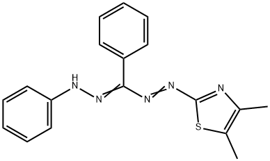 3,5-二苯基-1-(4,5-二甲基-2-噻唑基)甲