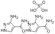 3-氨基-4-甲酰胺基吡唑半硫酸鹽