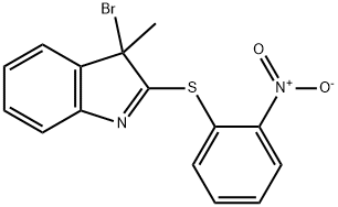 3-溴-3-甲基-2-(2-硝苯巯基)-3H-吲哚