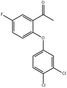 1-(2-(3,4-Dichlorophenoxy)-5-fluorophenyl)ethanone