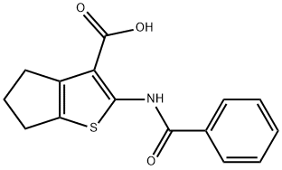 2-苯甲酰氨基-5,6-二氢-4H-环戊并[b]噻吩-3-羧酸