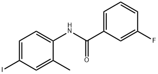 3-氟-N-(4-碘-2-甲基苯基)苯甲酰胺