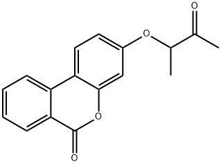 3-[(3-氧代-2-丁烷基)氧基]-6H-苯并[c]苯并吡喃-6-酮