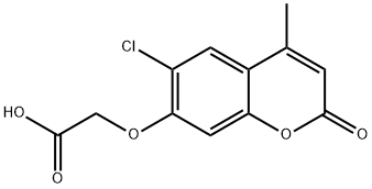 (6-氯-4-甲基-2-氧代-2H-苯并吡喃-7-氧基)-乙酸