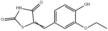 (5Z)-5-(3-乙氧基-4-羥基芐亞基)-1,3-噻唑烷-2,4-二酮