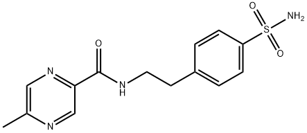 2-[4-氨基磺酰-苯基]-乙基-5-甲基吡嗪甲酰胺