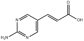 (2E)-3-(2-氨基嘧啶-5-基)丙烯酸